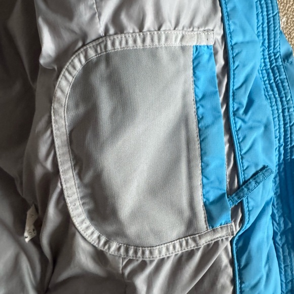 LL Bean Goose Down Puffer Jacket Insulated Warm Winter Coat Outdoor Blue Small - Picture 6 of 8